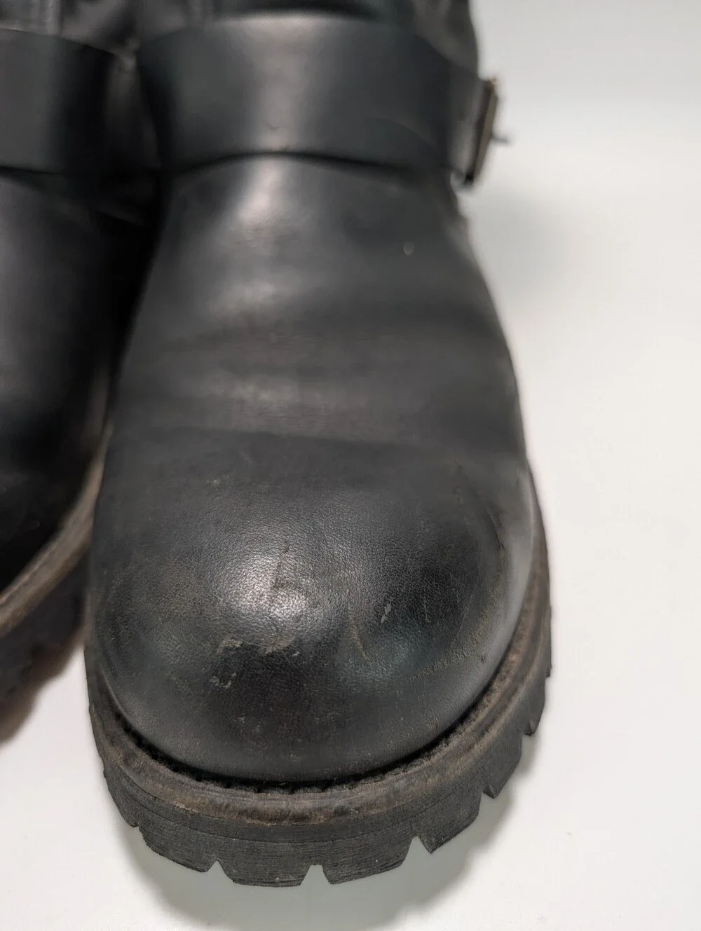 Red Wing Boots Black Engineer Motorcycle Boots 970